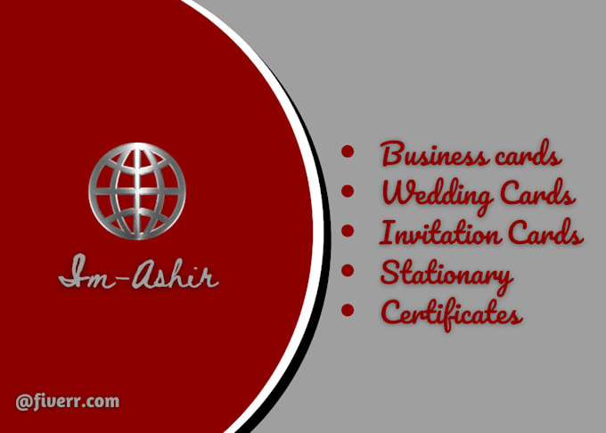 design an attractive printable certificate and business card