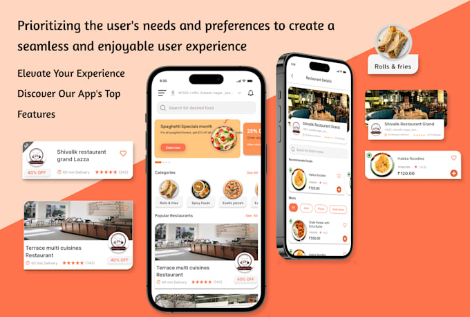 Develop multi restaurant food delivery app like uber eats, doordash ...