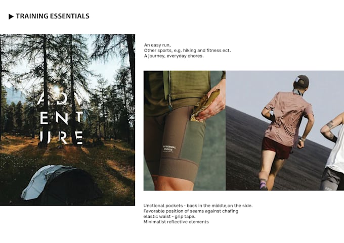 create a tech pack for your premium activewear apparel