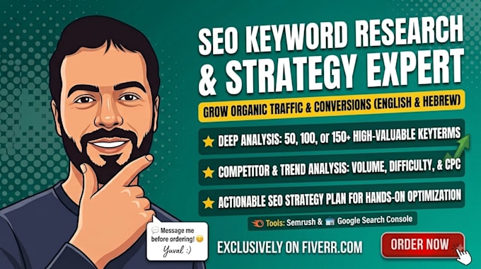 do in depth SEO keyword research and competitor analysis