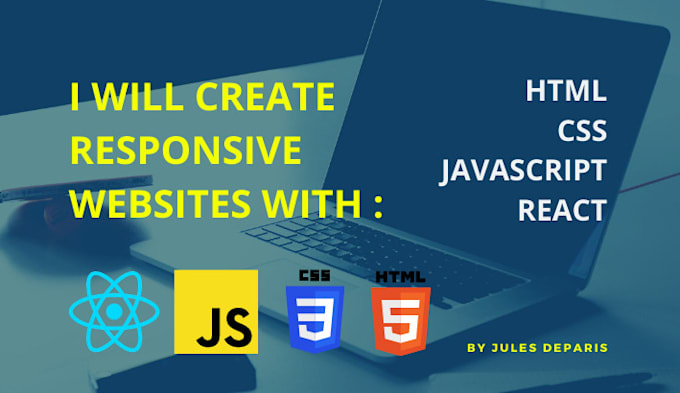 Create responsive websites using html css react nextjs by Slicycode ...