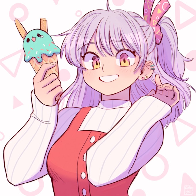 draw cute anime art