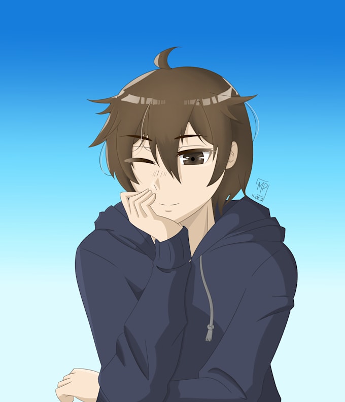 draw any human character art