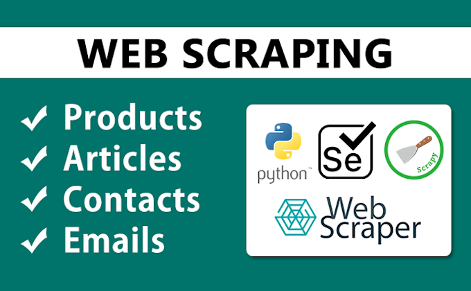 create a web scraper using python selenium and scrapy