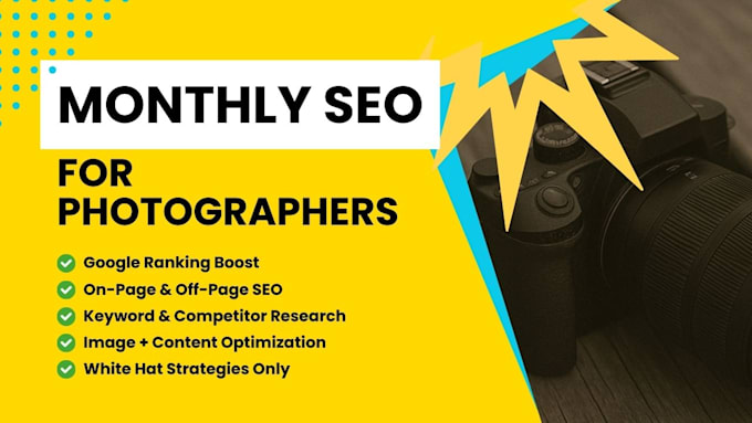 Optimización de páginas web y portafolios digitales para estudios fotográficos