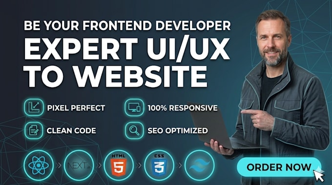 be your front end web developer