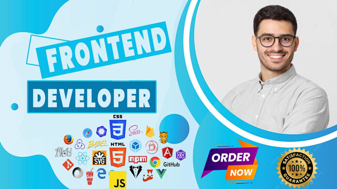 be your front end web developer