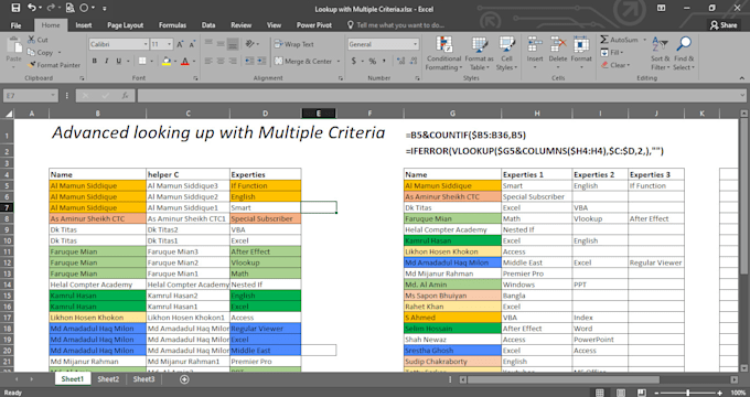 fix your excel spreadsheets with formulas and commands