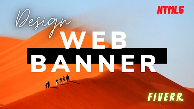 do HTML5 web banner, thumbnails, cover pics