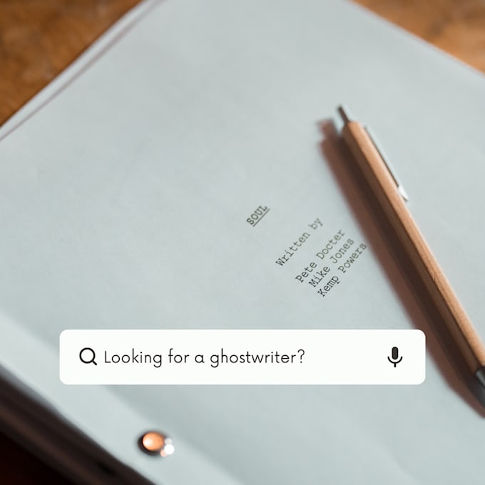 ghostwrite your romance fantasy novel