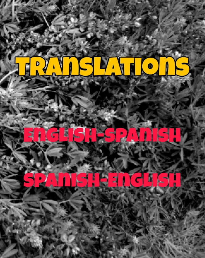 traducción de texto de ingles a español