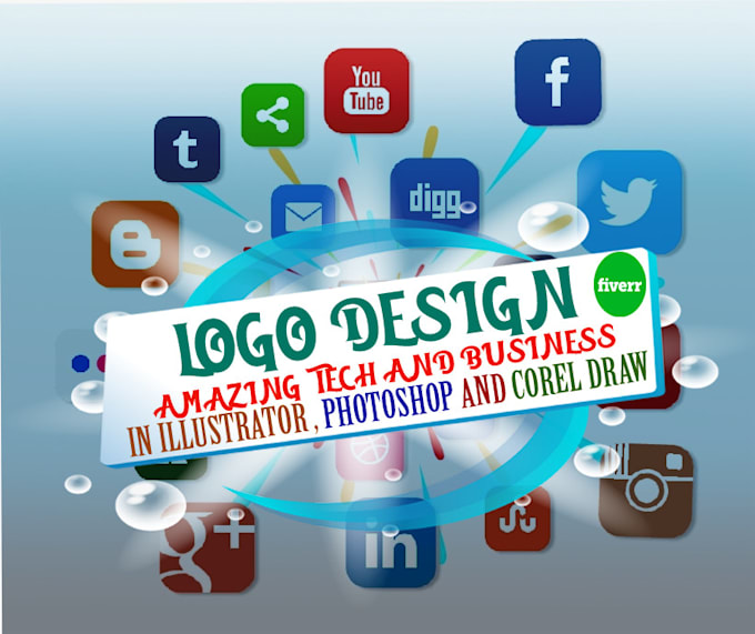 create an amazing tech and business logo