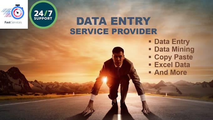 do data entry, web research up to your satisfaction