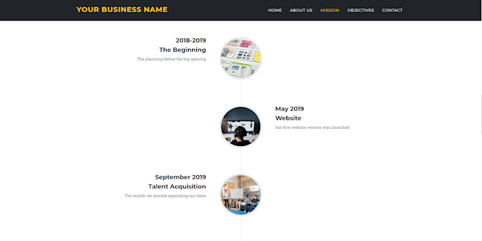 develop your business website or food menu with HTML and CSS
