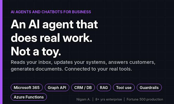 build an ai agent or ai chatbot that automates your business workflow
