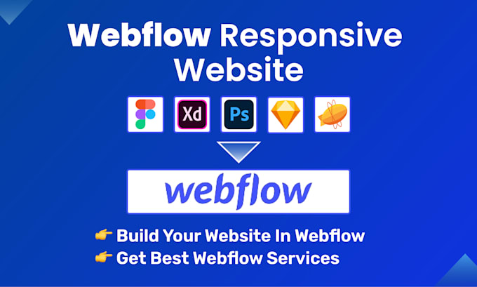 convert figma to webflow, webflow design, webflow responsive website