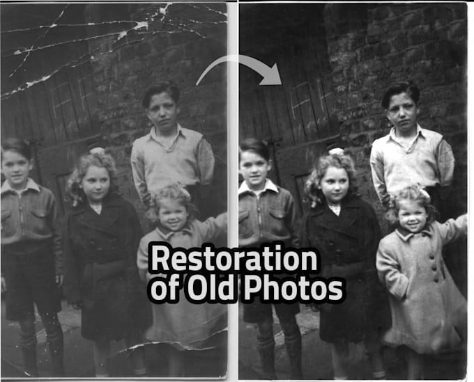 restore, repair and fix your damaged precious photos