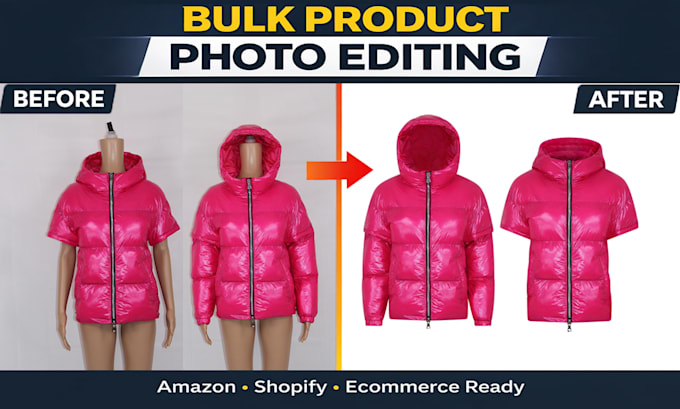 do bulk ecommerce photo editing for online stores and fashion brands