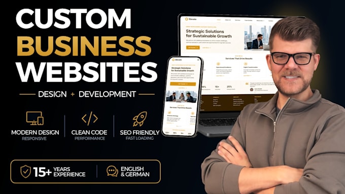 develop your custom business website