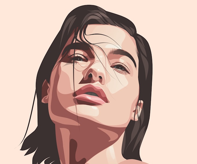 Draw Vector Portrait From Your Photo By Caloyvecx Fiverr Draw Vector Portrait From Your Photo By Caloyvecx Fiverr
