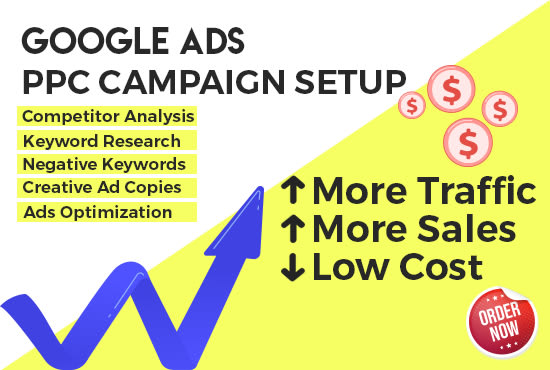 Set up optimize and manage your google ads campaign by Kuria10 | Fiverr
