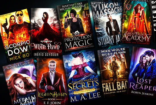 do expert book cover design and kdp book cover design