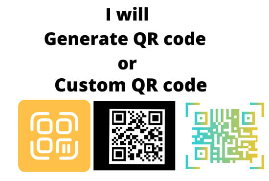 Be qr code generator and qr code, maker by Kateann507 | Fiverr