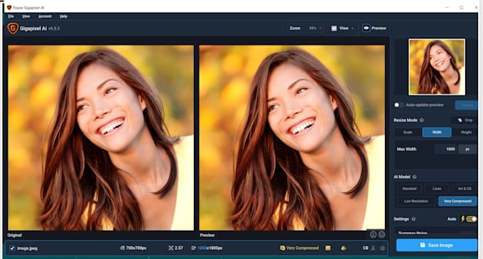 restore sharpen and enhance old or blurry photos