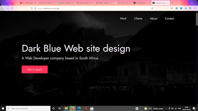 Create websites using python by Directorgceba | Fiverr