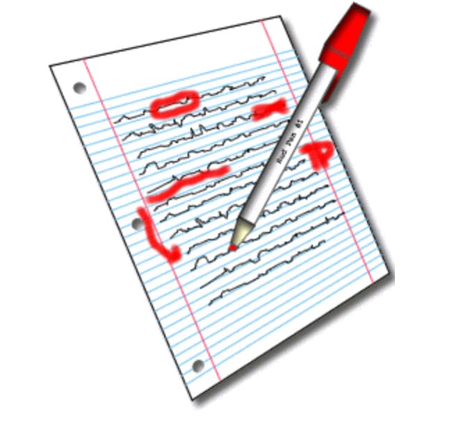proofread documents for typographical and grammatical errors