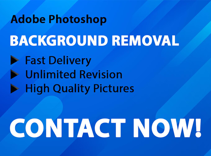 do background removal of an object or person