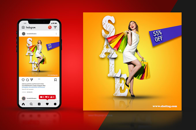 design a creative  social media posts
