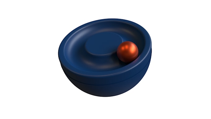 create satisfying 3d looping video for your website