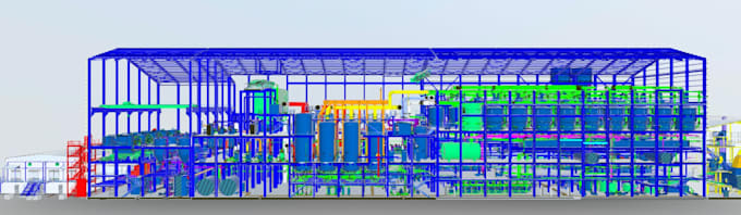 create 3d design for layouts pid piping isometrics