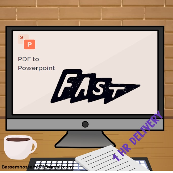 convert your PDF to PPT or pptx