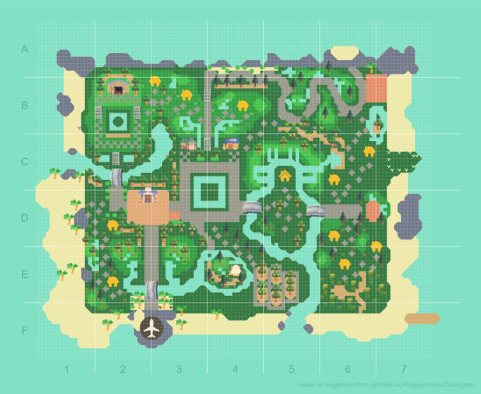 Design the layout of your animal crossing island by Iigoldenhour | Fiverr