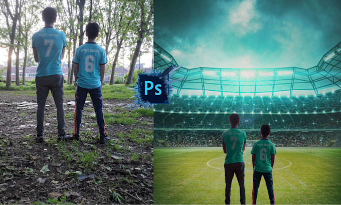 do creative photoshop editing and manipulation