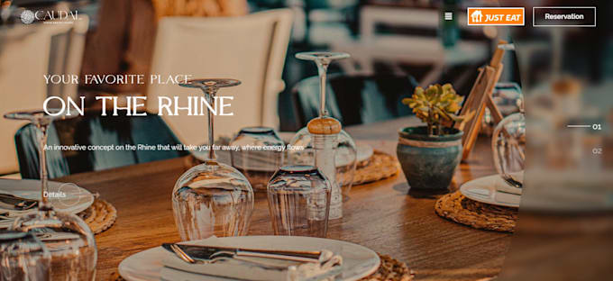 design restaurant website on wordpress with online ordering