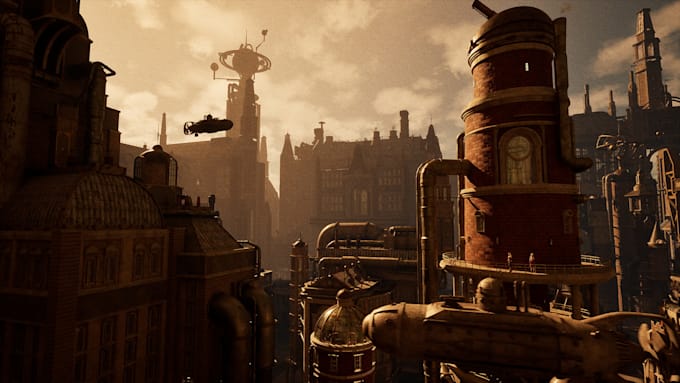 create cinematic unreal engine 5 environments and scenes