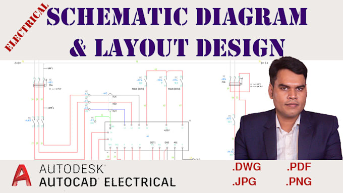 draw professional drawings of electrical system