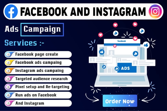 Hire a freelancer to setup your facebook and instagram ads campaign