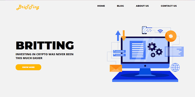Build a responsive website with html, css and javascript by Ravula_95 ...