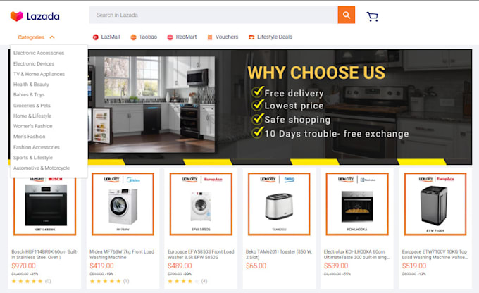 setup your shopee, lazada, tiktok, or shopify store