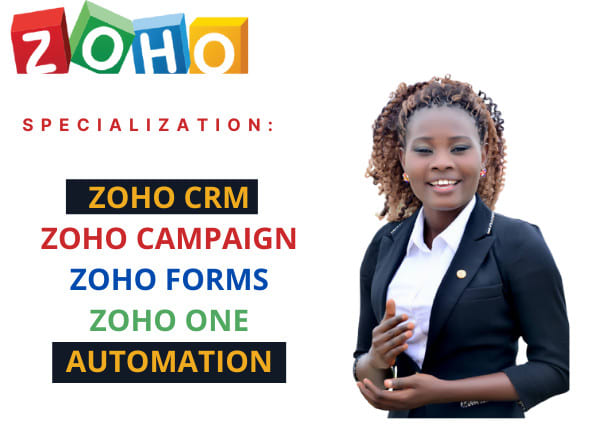 execute any task on zoho, zoho CRM, zoho campaign, zoho one