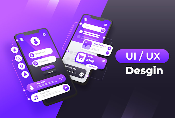 Do ui ux design for your website or mobile app by Mahirjawad | Fiverr