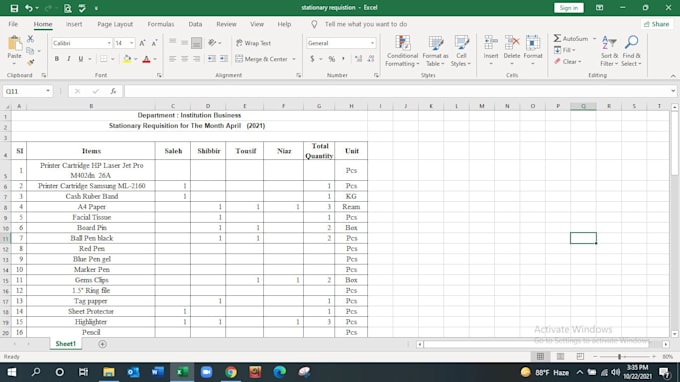 create data entry, copy paste, data scraping, excel, word, power point