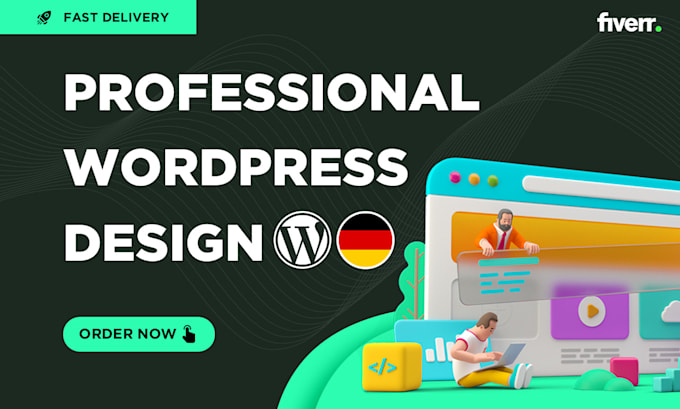 develop your wordpress website with modern web design