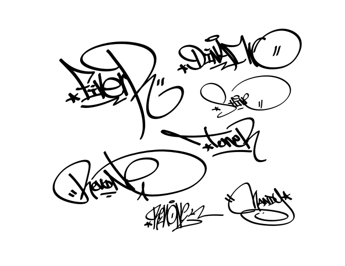 Make you name or any word in graffiti handstyle by Dinamo_sp | Fiverr