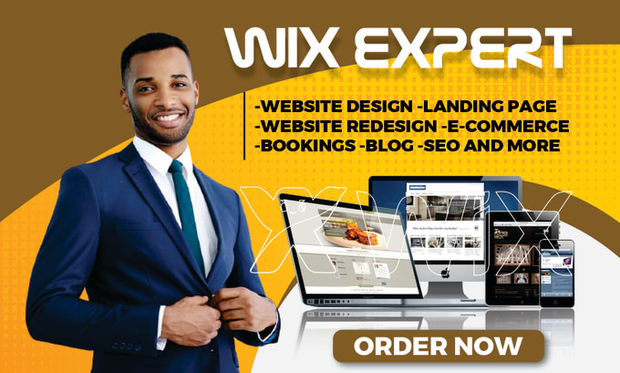 Hire a freelancer to design wix website, redesign wix website, design or redesign wix ecommerce