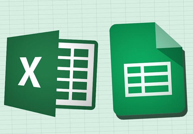 help you with excel or google sheets